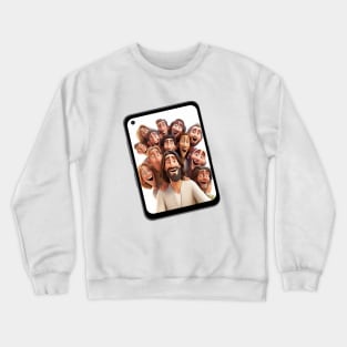 Divine Fellowship: Selfie with the Savior Crewneck Sweatshirt